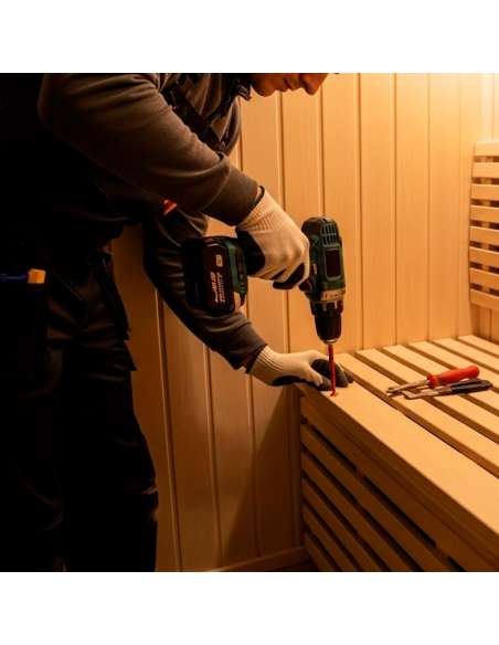 Montaje de saunas finlandesas