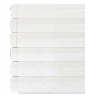 lamas de pvc blanco