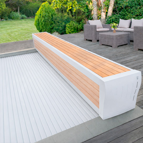 Cubierta automática elevada Banc Design instalada 5